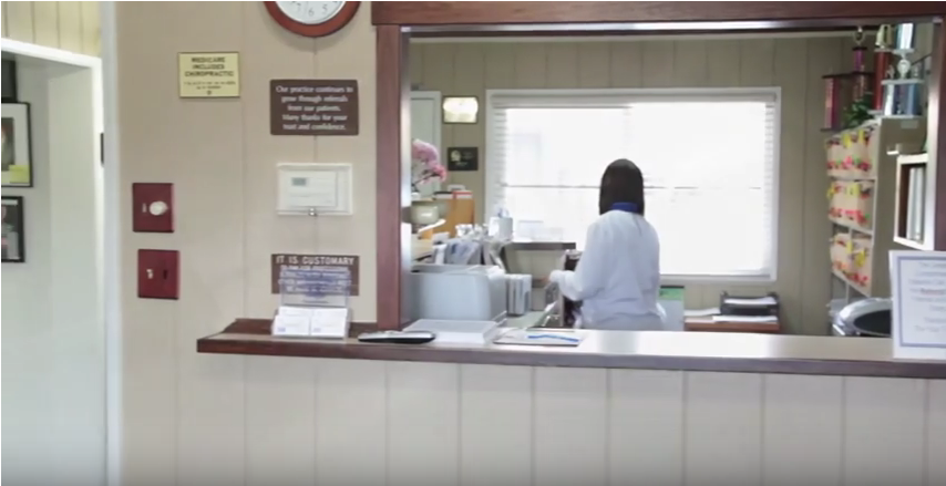 Reyna Chiropractic Clinic waiting room